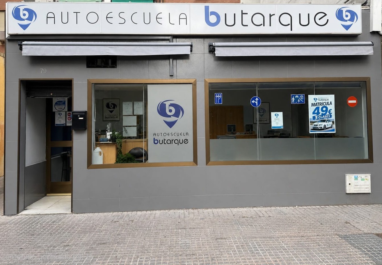 Entrada Autoescuela Butarque